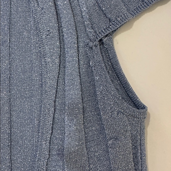 Mango Blue Open-Back Top - Picture 8 of 13